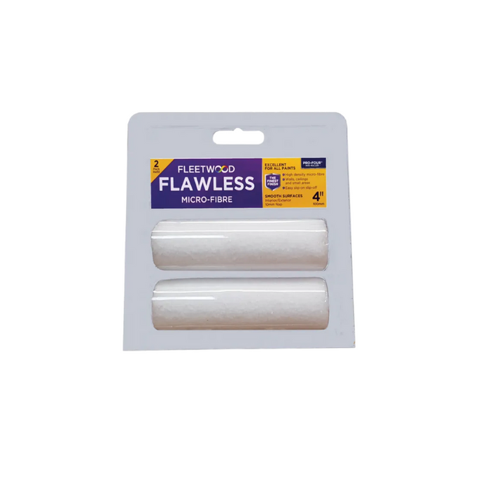Fleetwood Flawless Microfibre Sleeve 10mm 2 Pack 4‚Ä≥