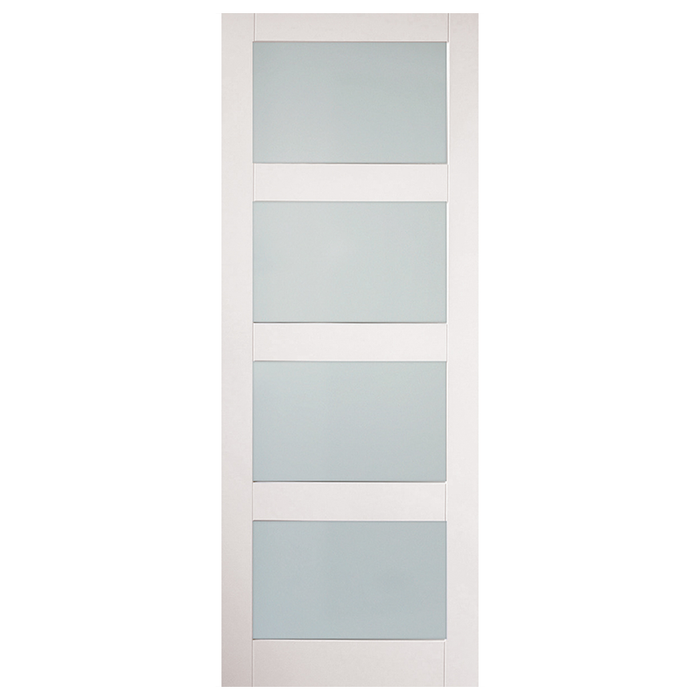 Kirkland Prime Shaker 4P Etch Glass Door 78X30