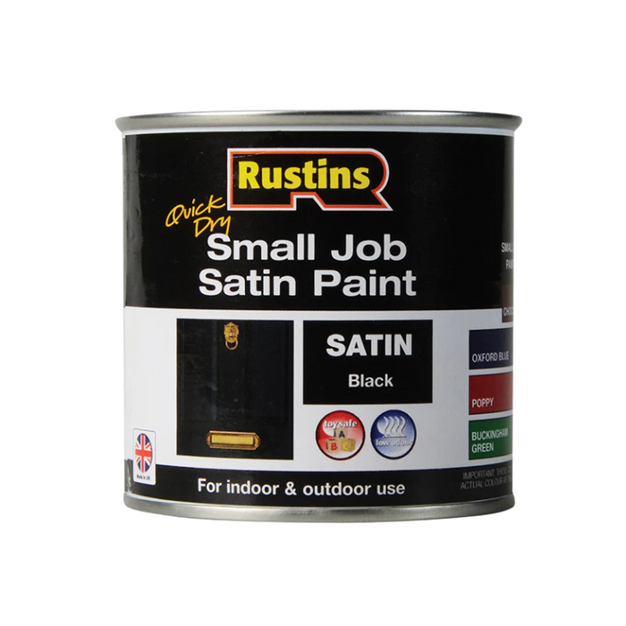 Rustins Small Job Satin Paint 250mL