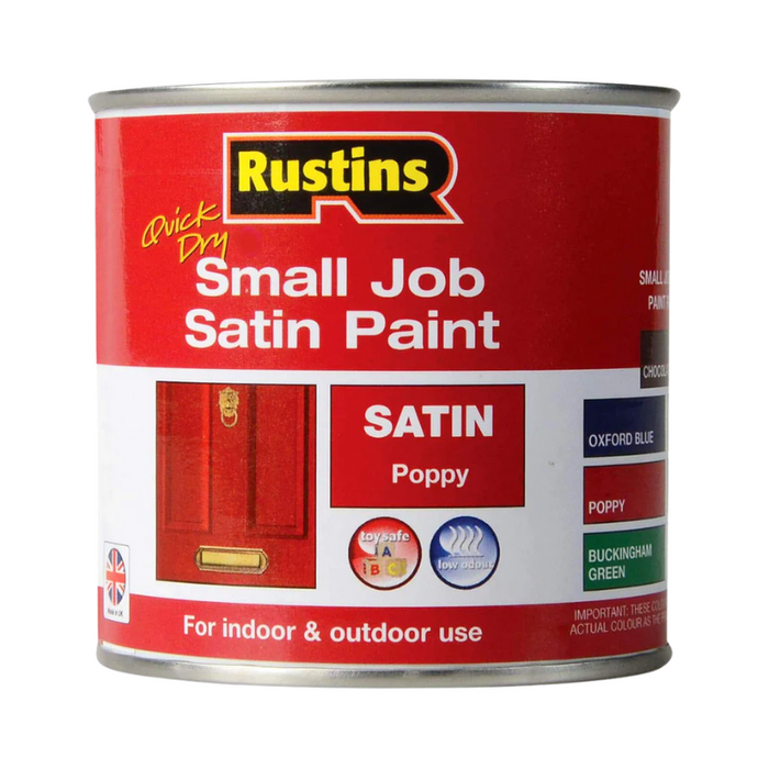 Rustins Small Job Satin Paint 250mL