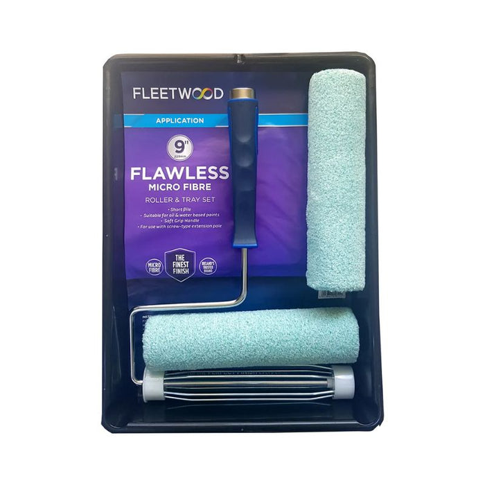 "Fleetwood Microfibre Roller & Tray Set 9"""