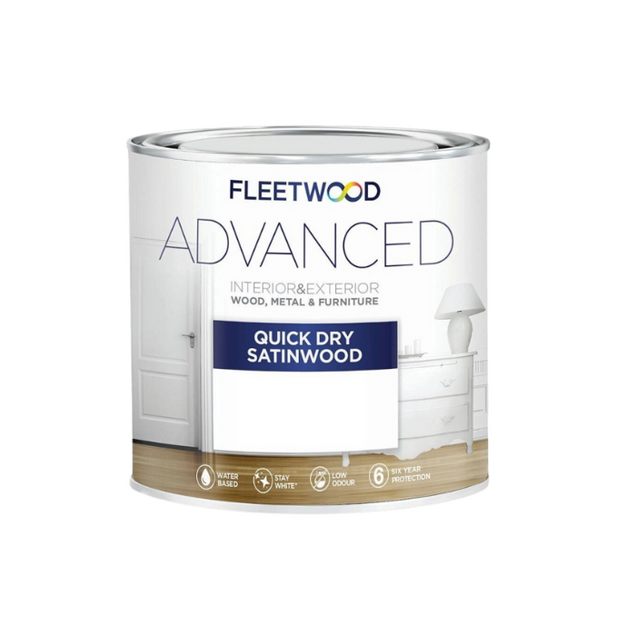 Fleetwood Advanced Quick Dry Satinwood Sea Tangle 750mL
