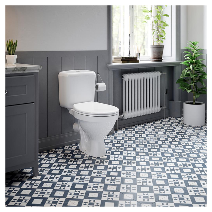 At Home Soft Close Toilet Seat White