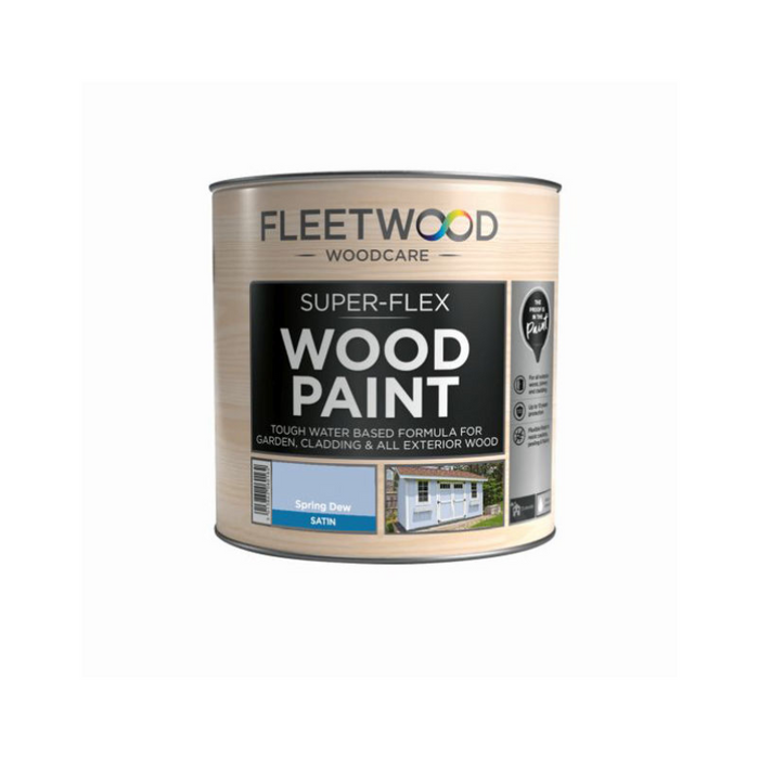 Fleetwood Superflex Wood Paint Spring Dew 1L