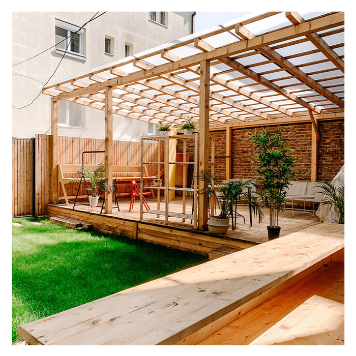 Scandinavian Timber Decking Pressure Treated 6x1.5" 16ft Length