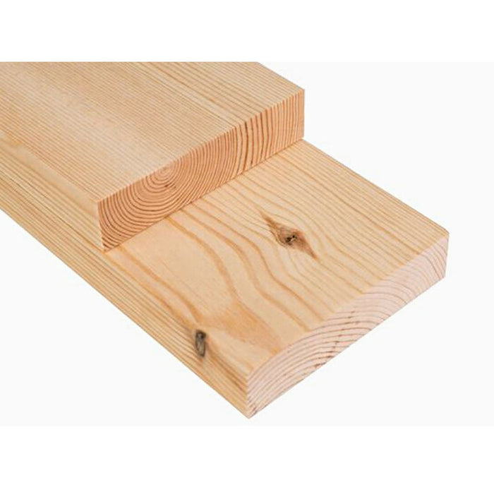6x2 Scandinavian Timber Untreated 18ft
