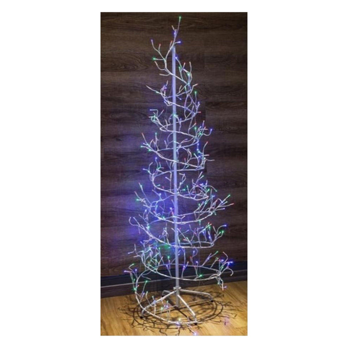 180cm Spiral Tree with Multi Colour LED - General Hardware Supplies Homevalue