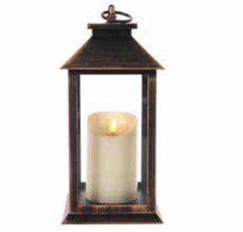 30cm Antique Gold Lantern - General Hardware Supplies Homevalue