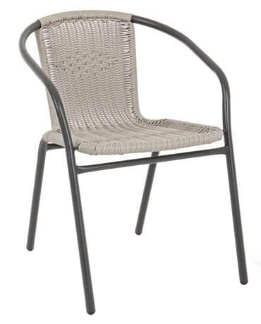 Bistro Rattan Chair Beige - General Hardware Supplies Homevalue