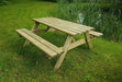 Doolin Six Seater Picnic Bench - General Hardware Supplies Homevalue