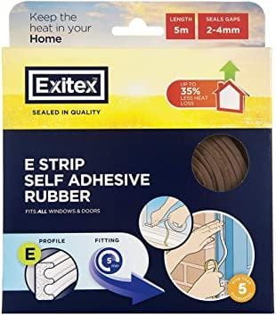 Exitex E Strip-5 m-Brown - General Hardware Supplies Homevalue
