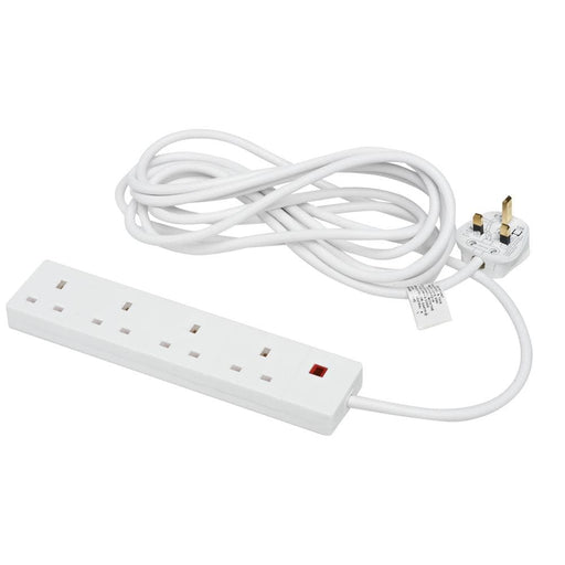 Extension Lead - 4 Gang 2m - General Hardware Supplies Homevalue