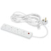 Extension Lead - 4 Gang 2m - General Hardware Supplies Homevalue