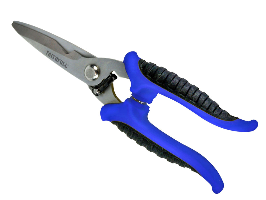 Faithful 200mm (8") Multi Snips - General Hardware Supplies Homevalue