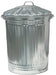 Galvanised 75L Bin - General Hardware Supplies Homevalue