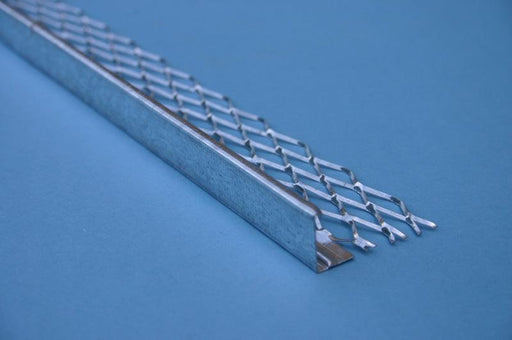 Galvanised Plaster Stop Bead 2.4m x 19mm - General Hardware Supplies Homevalue