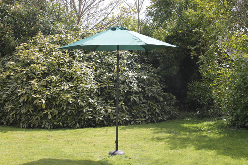 Garden Collection 2.7 M Steel Parasol With Crank Green - General Hardware Supplies Homevalue