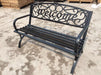 Garden Collection Metal Welcome Bench - General Hardware Supplies Homevalue