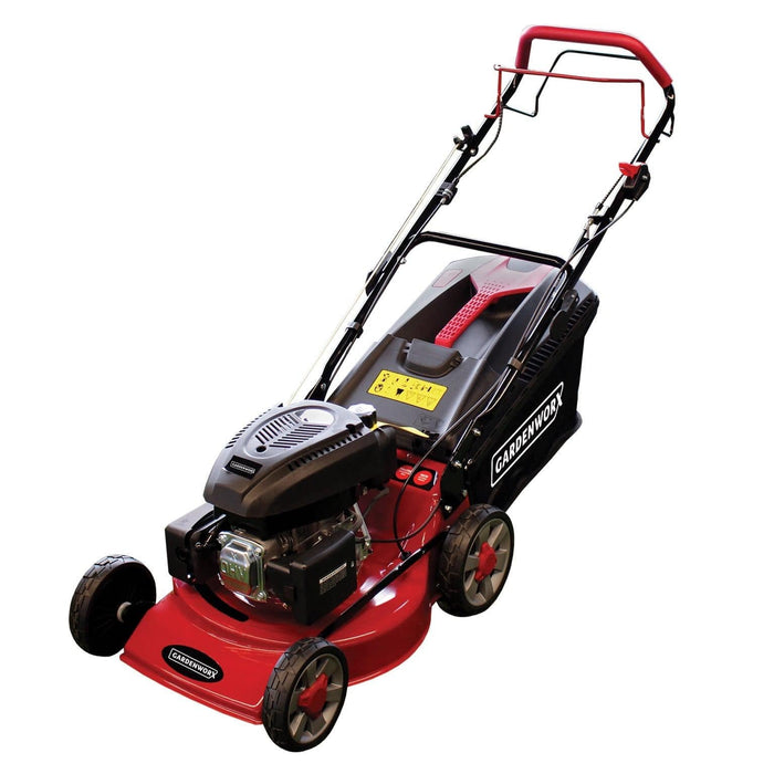 GardenWorx 4.0 Self Propelled 46cm Petrol Lawnmower 158cc - General Hardware Supplies Homevalue