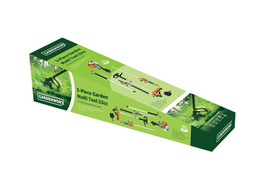 GardenWorx 5 Piece Petrol MultiTool - General Hardware Supplies Homevalue
