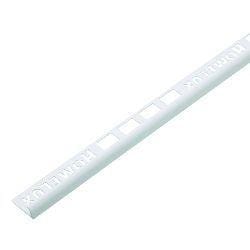 Homelux Round Edge Tile Trim White 9mm - General Hardware Supplies Homevalue