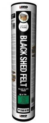 IKO Shed Felt Black 8m x 1m - General Hardware Supplies Homevalue