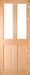 Indoors Addison Pre-Fin Oak 2-Lite Unglazed Door 78X28 - General Hardware Supplies Homevalue
