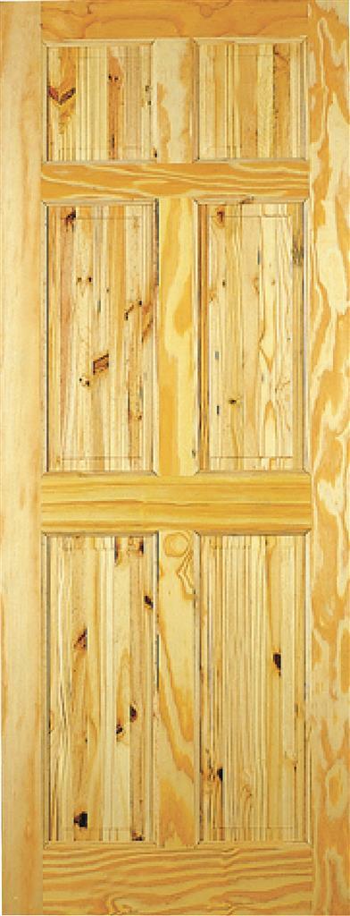 Indoors Berkley Pine Door 78X28X42Mm 6 Panel - General Hardware Supplies Homevalue