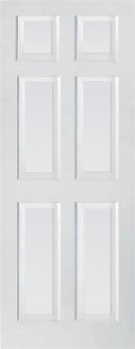 Indoors Toronto 6 Panel Primed Door 80X34X44Mm - General Hardware Supplies Homevalue