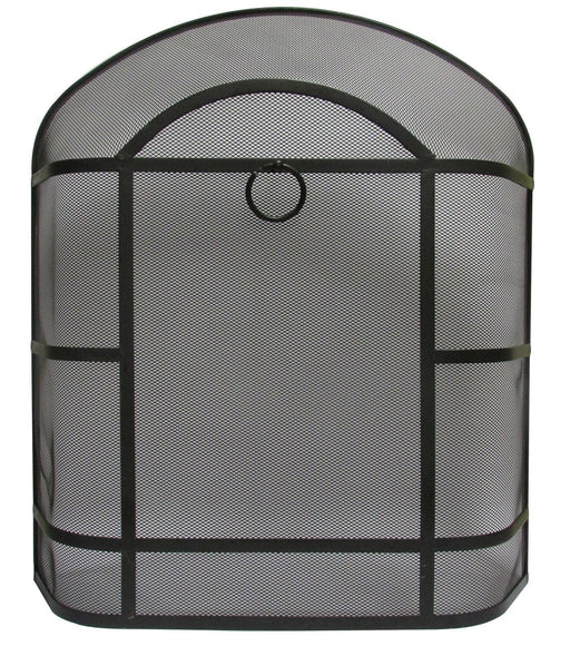 Large Premium Curved Black Fireguard - General Hardware Supplies Homevalue