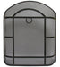Large Premium Curved Black Fireguard - General Hardware Supplies Homevalue