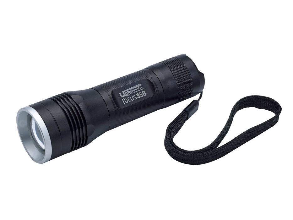 Lighthouse Elite 350 Lumens Focus Torch - General Hardware Supplies Homevalue