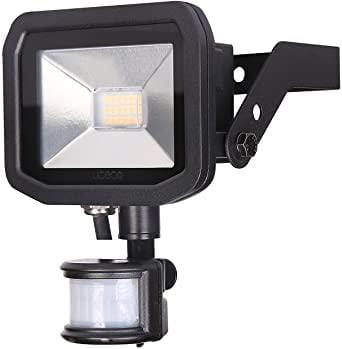 Luceco Slimline Guardian LED Floodlight & PIR 8W 5000K - General Hardware Supplies Homevalue