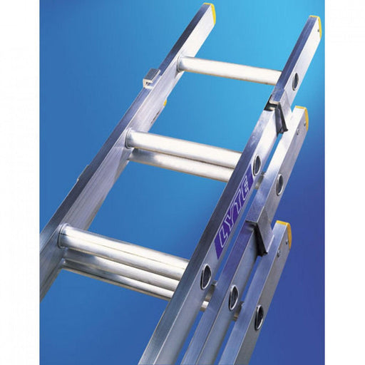 Lyte Trade 3 Sec Extension Ladder 3X10 Rung  NELT330 - General Hardware Supplies Homevalue