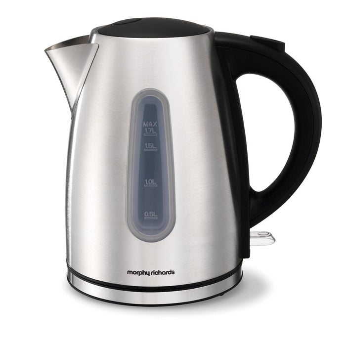 Morphy Richards Essential Brushed Stainless Steel Jug kettle - General Hardware Supplies Homevalue