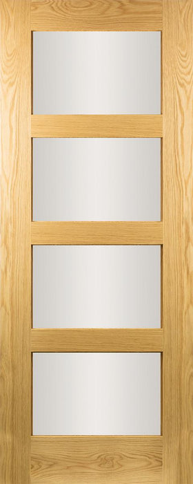 Seadec-Oak-Oak-Columbus-Laminated-4-Panel-Door - General Hardware Supplies Homevalue