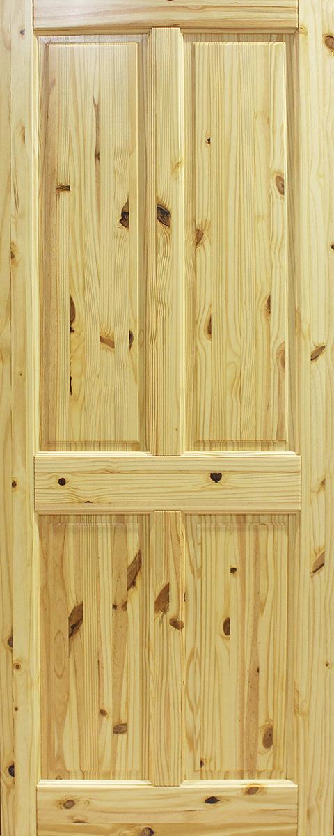 Seadec Red Pine Kingscourt 4 Panel Door - General Hardware Supplies Homevalue
