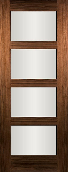 Seadec-Walnut-Columbus-Walnut-Frosted-Door - General Hardware Supplies Homevalue