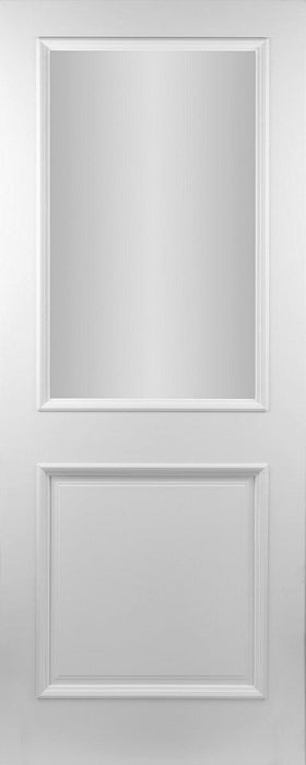Seadec White Primed Albany 2 Panel Door - General Hardware Supplies Homevalue