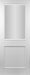 Seadec White Primed Albany 2 Panel Door - General Hardware Supplies Homevalue
