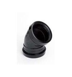 Soil Bend Black 4" X 87° D/S 0241358 Knuc - General Hardware Supplies Homevalue