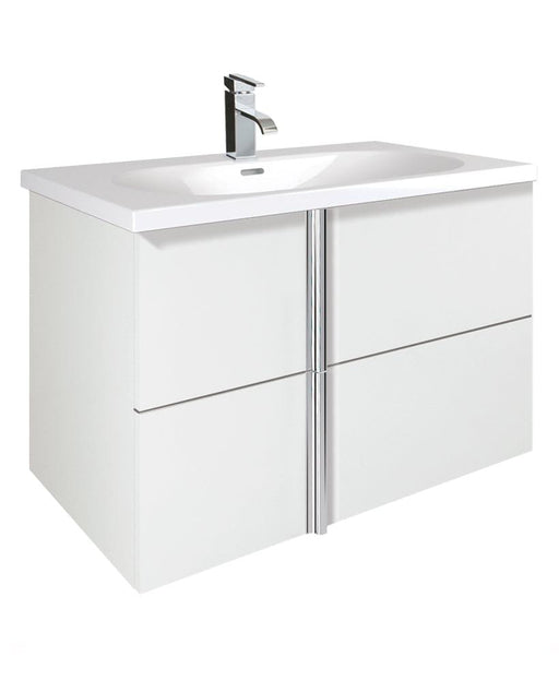 Sonas Avila White 80cm Wall Hung Vanity Unit - General Hardware Supplies Homevalue