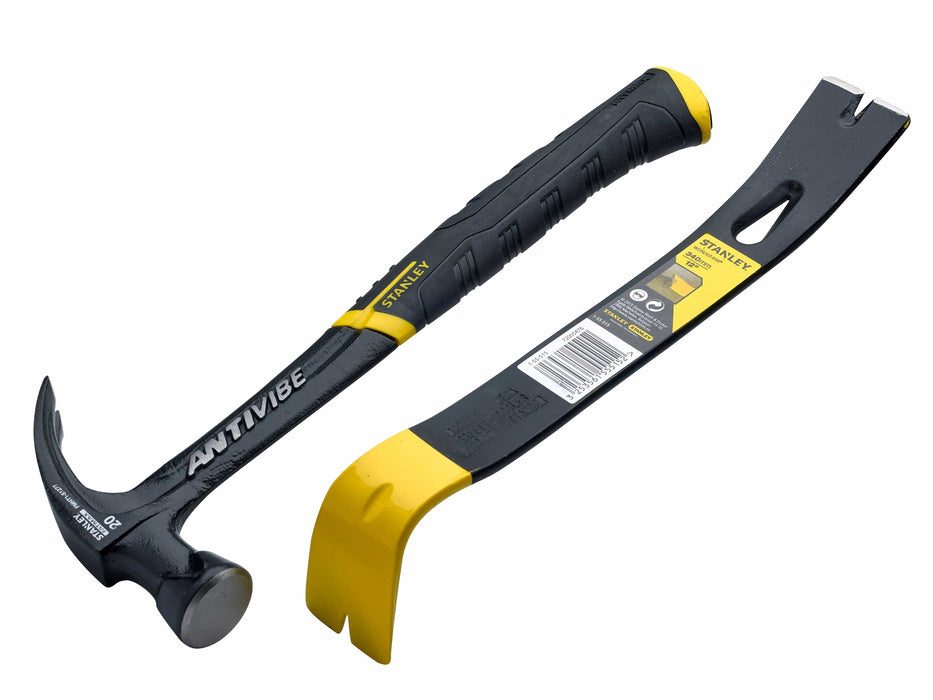Stanley Fatmax 20oz Antivibe Hammer with Bar - General Hardware Supplies Homevalue