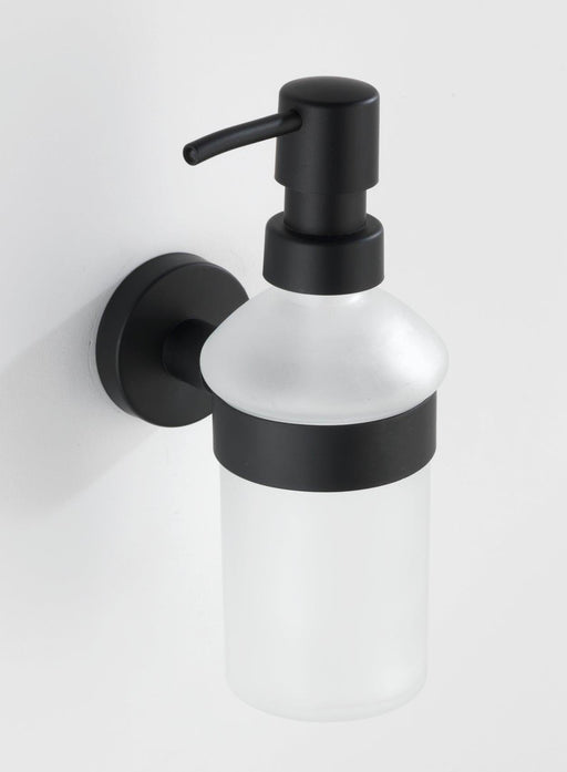 Wenko Bosio Matt Black Soap Dispenser - General Hardware Supplies Homevalue