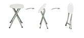 White Party Folding Stool - General Hardware Supplies Homevalue